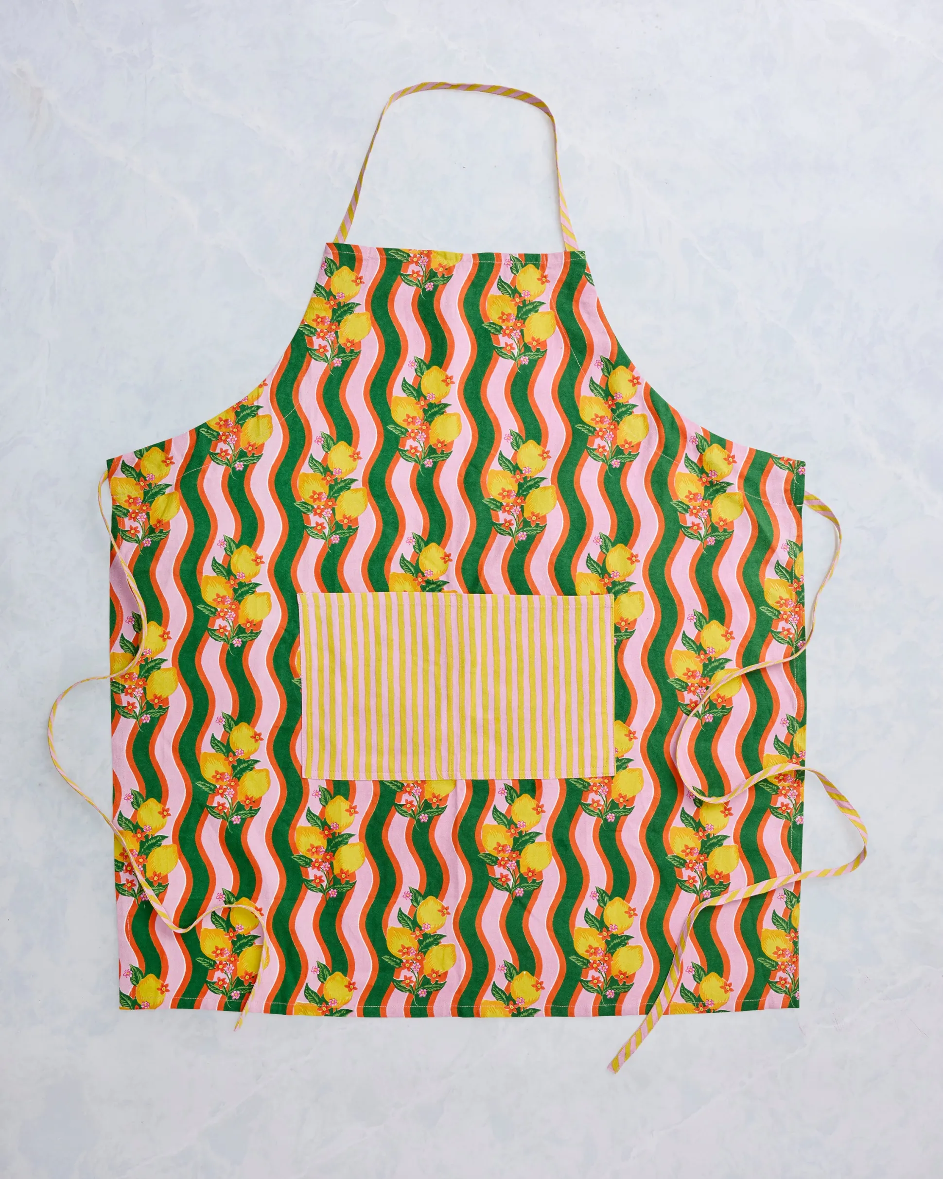 Apron in Lemon Twist
