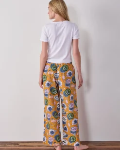 Astrid PJ Pant in Champagne & Caviar