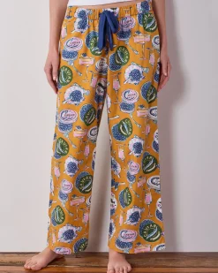 Astrid PJ Pant in Champagne & Caviar