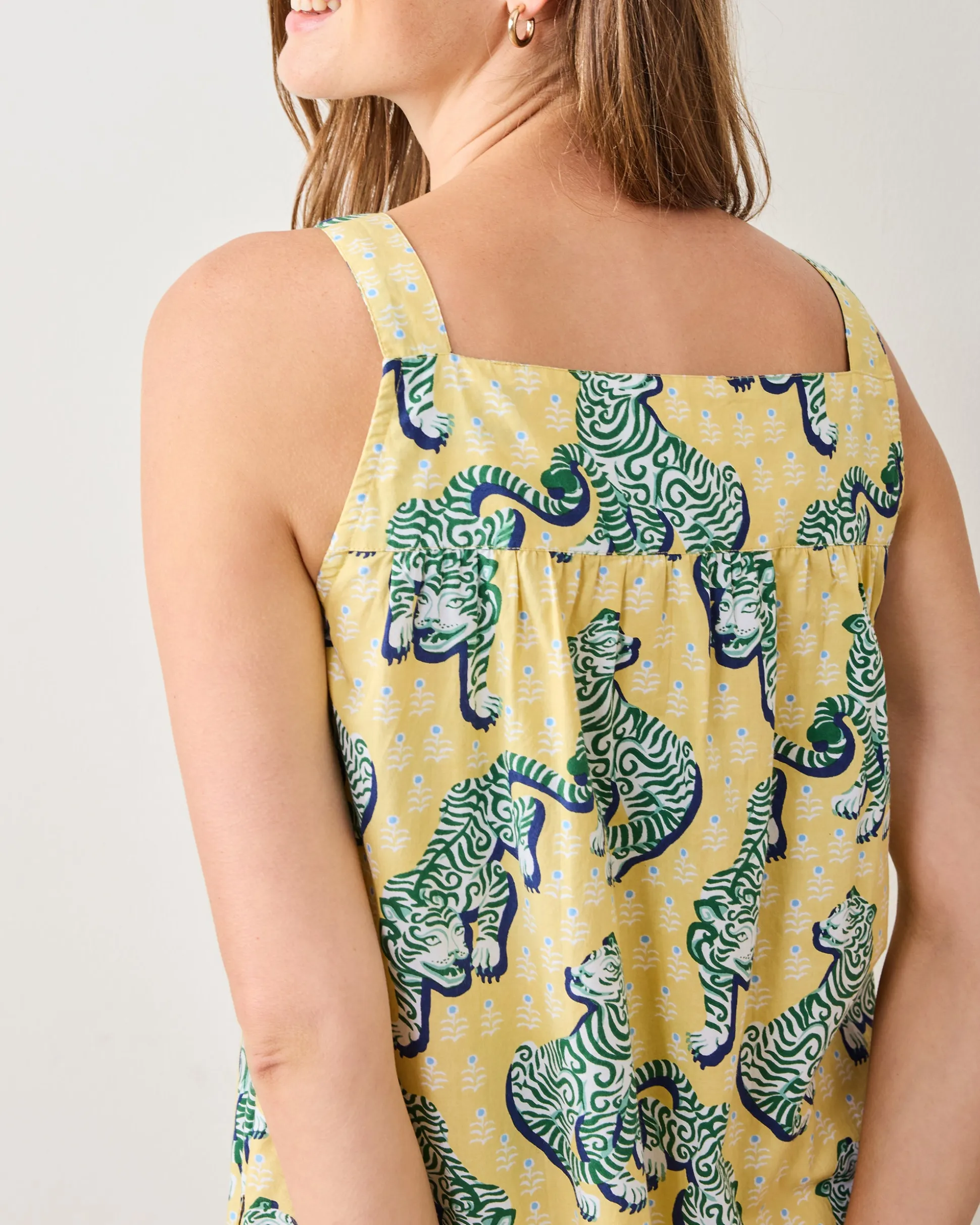 Back to Bed Nightgown in Tiger Queen