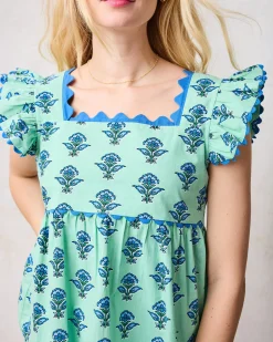 Dunmore Blouse & Meadow Skirt Bundle in Aviary Flowers
