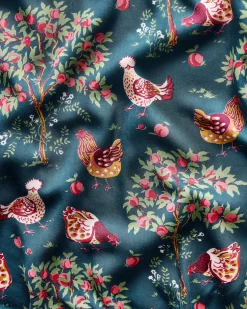 Eco Satin Boyfriend Boxer in Hen House