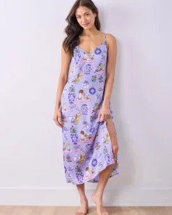 Eco Satin Chic to Sleep Nightie in Fancy Dogs