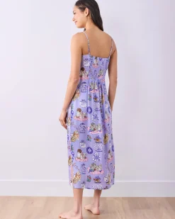 Eco Satin Chic to Sleep Nightie in Fancy Dogs
