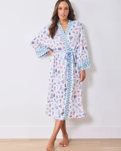 Eco Satin Robe in Big Day Bliss