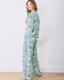 Eco Satin Wildest Dreams Set in Mermaid Toile