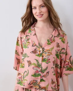 Eco Satin Wildest Dreams Set in Butterfly Forager