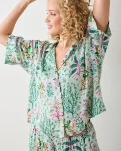 Eco Satin Wildest Dreams Set in Camel's Courtyard