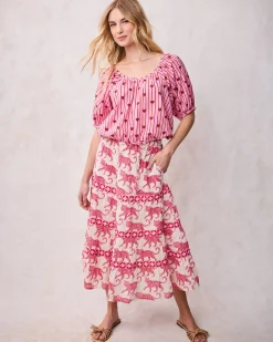 Erin Skirt in Cat Walk