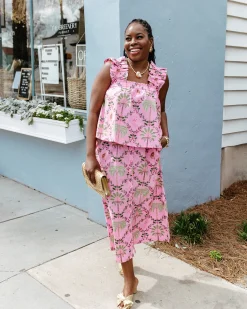 Escape Skirt in Island Muse