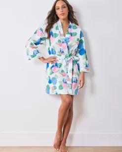 Getting Ready Robe in Hydrangea Honeymoon
