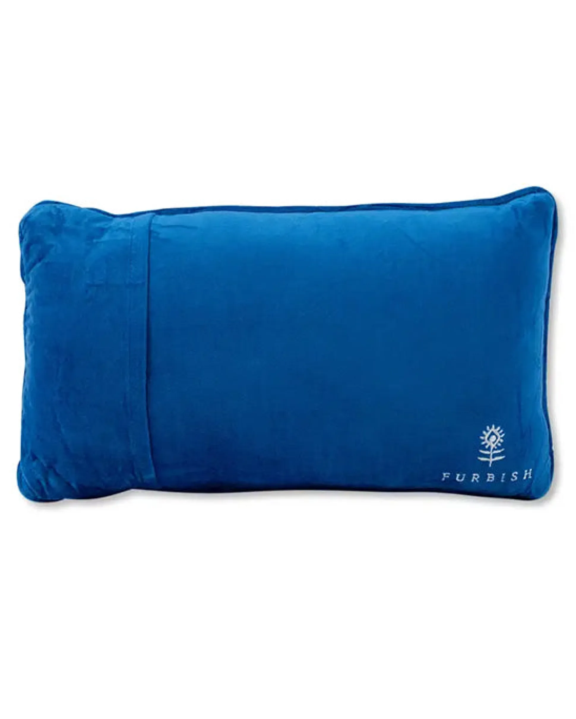 Hold My Horses Needlepoint Pillow in Royal Blue Combo