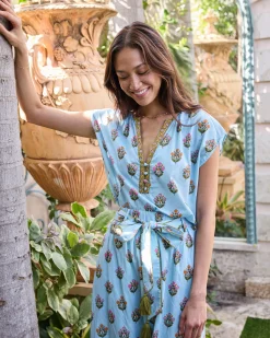Jordan Blouse in Wildflower Walks