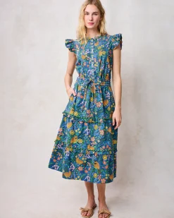 Katie Blouse & Now or Later Skirt Bundle in Willow Wren