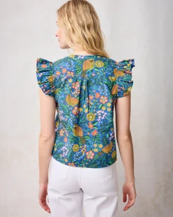 Katie Blouse & Now or Later Skirt Bundle in Willow Wren