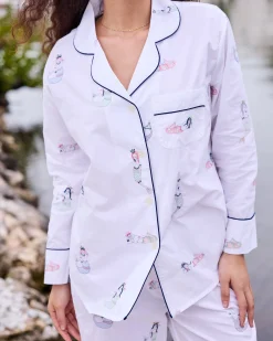 Long PJ Set in Daughters of Triton