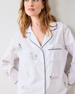 Long PJ Set in Daughters of Triton