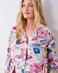 Long PJ Set in Emotional Baggage