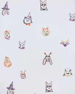 Long PJ Set in Halloween Hounds