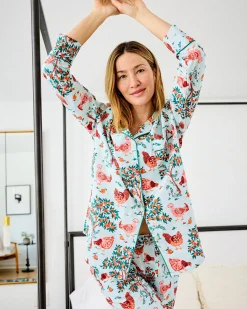 Long PJ Set in Hen House