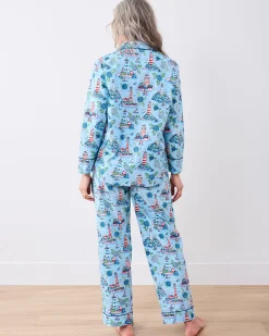 Long PJ Set in Lighthouse Keeper