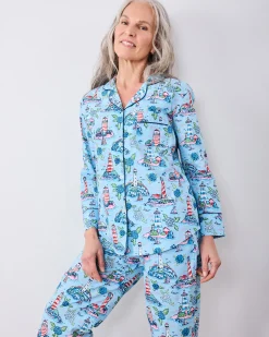 Long PJ Set in Lighthouse Keeper