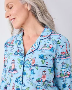 Long PJ Set in Lighthouse Keeper
