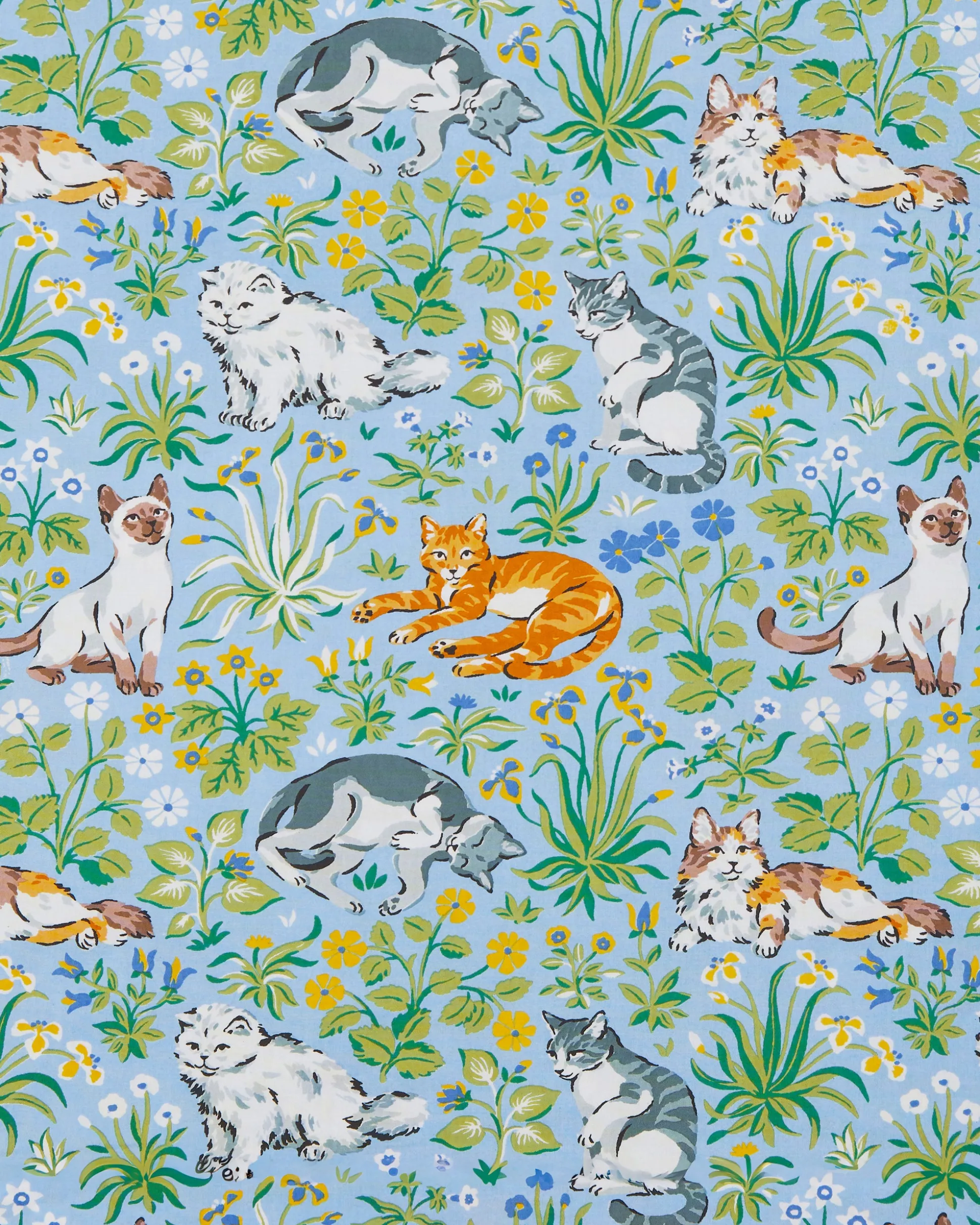 Long PJ Set in Must Love Cats