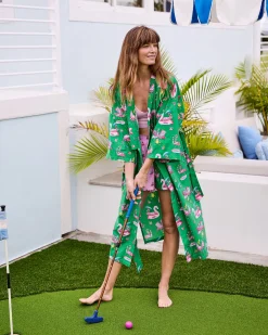 Long Robe in Flock Party