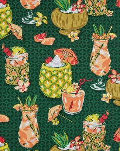 Men’s Long PJ Set in Paradise Punch