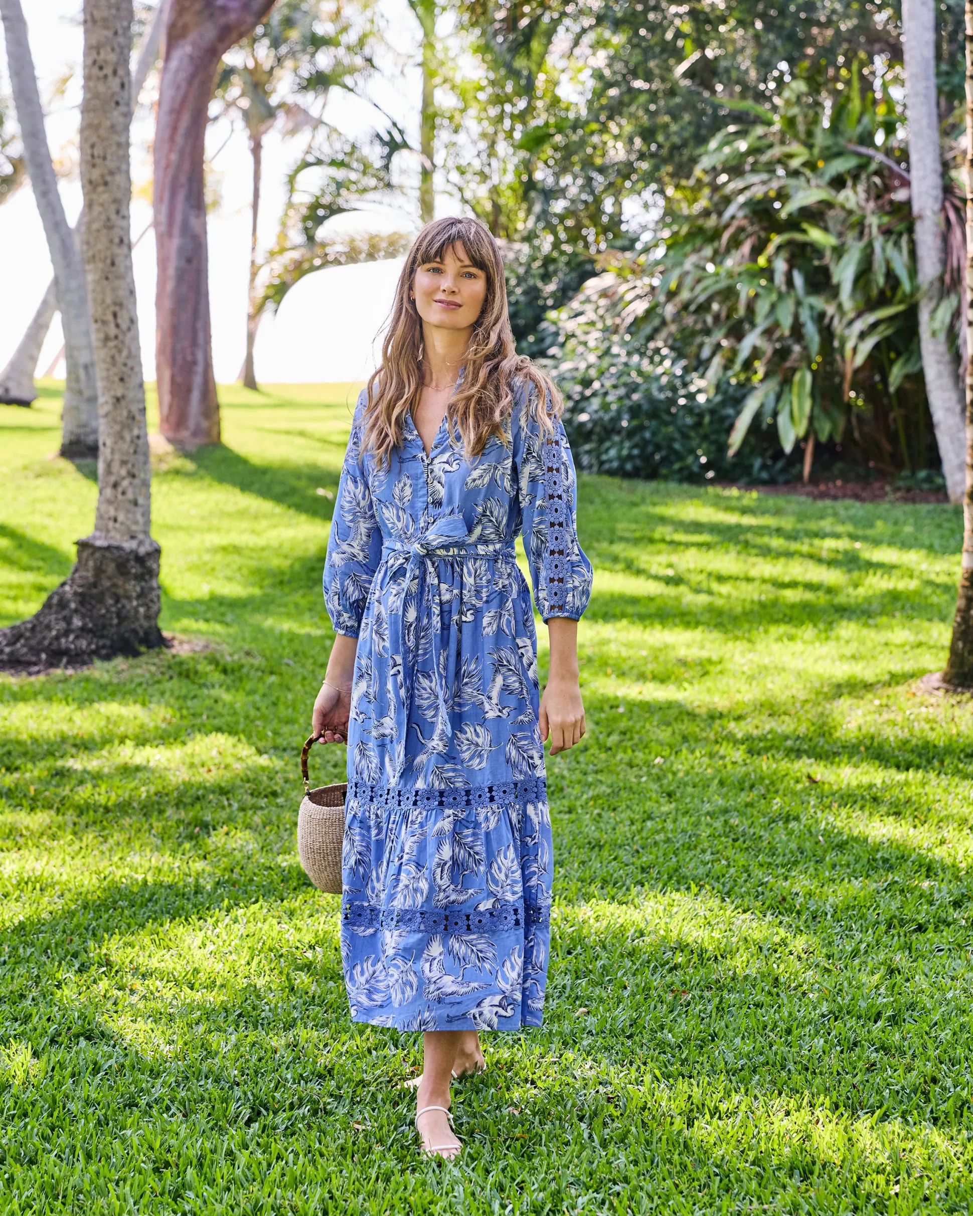 Monroe Dress in Heron Landing
