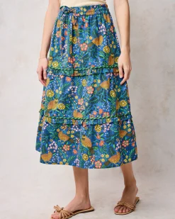 Now or Later Skirt in Willow Wren