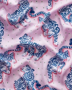 Petite Eco Satin Rittenhouse Set in Tiger Queen