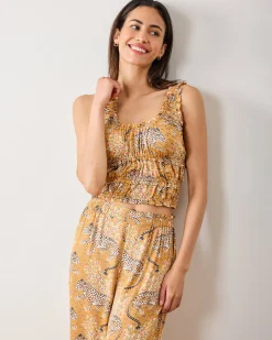 Petite Eco Satin Sadie Set in Bagheera