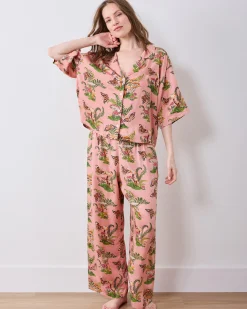 Petite Eco Satin Wildest Dreams Set in Butterfly Forager