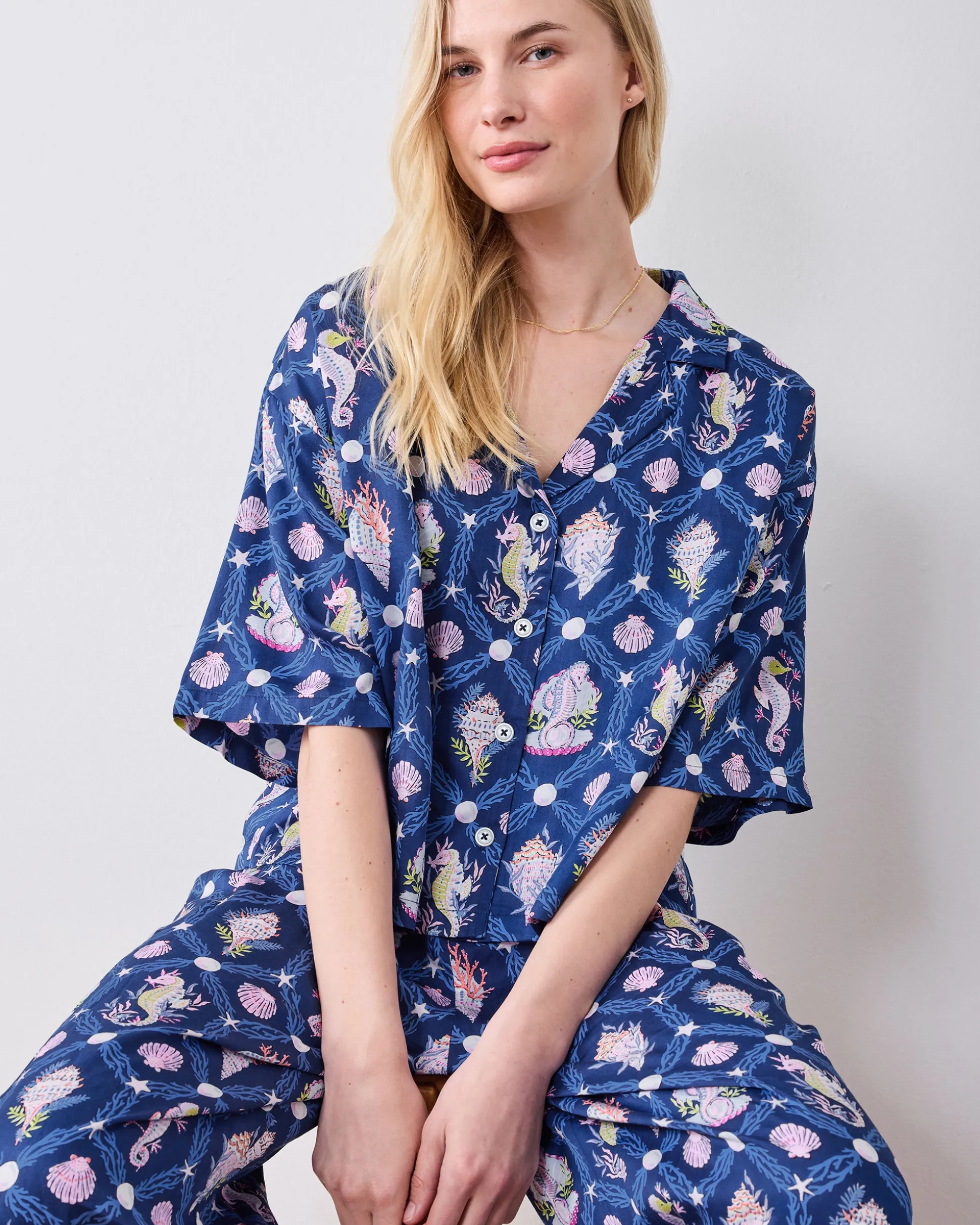 Petite Eco Satin Wildest Dreams Set in Underwater Enchantment