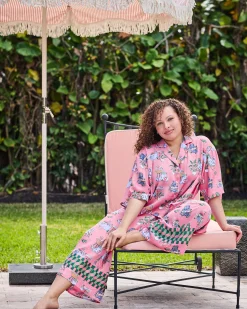 Petite Eco Satin Wildest Dreams Set in Spa Day
