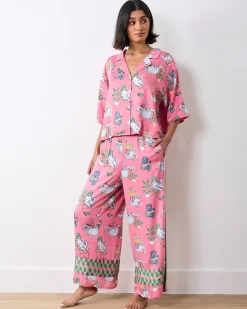 Petite Eco Satin Wildest Dreams Set in Spa Day