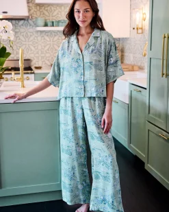 Petite Eco Satin Wildest Dreams Set in Mermaid Toile