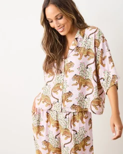 Petite Eco Satin Wildest Dreams Set in Bagheera