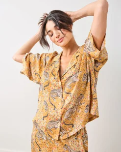 Petite Eco Satin Wildest Dreams Set in Bagheera