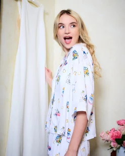 Petite Eco Satin Wildest Dreams Set in Happily Ever After