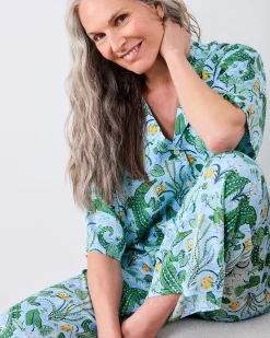 Petite Eco Satin Wildest Dreams Set in Gator Grove