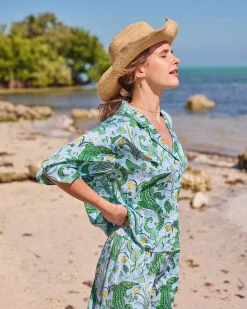 Petite Eco Satin Wildest Dreams Set in Gator Grove