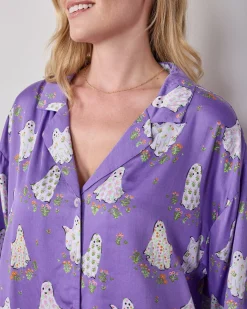 Petite Eco Satin Wildest Dreams Set in Gardening Ghosts