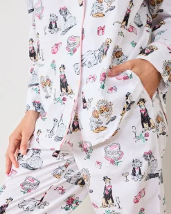 Petite Long PJ Set in Fur Ever Yours