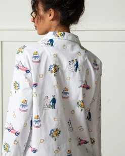 Petite Long PJ Set in Happily Ever After