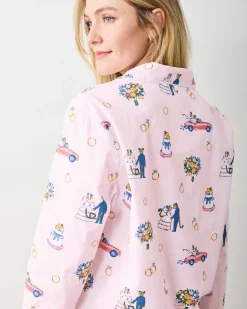 Petite Long PJ Set in Happily Ever After