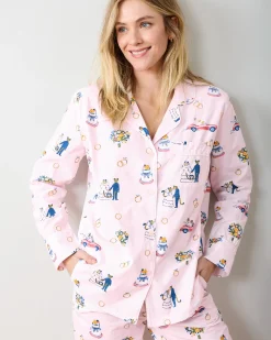 Petite Long PJ Set in Happily Ever After
