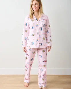 Petite Long PJ Set in Happily Ever After